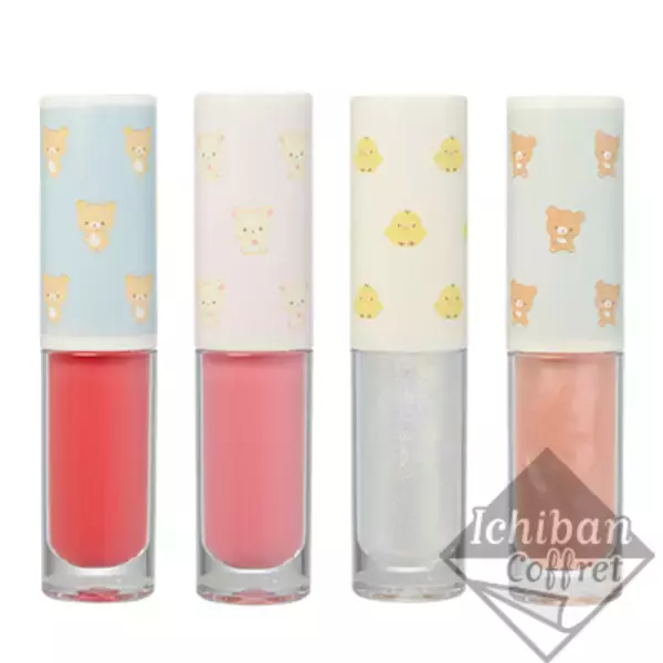 「一番コフレに『リラックマ』登場！コンパクト・メイクパレット・口紅などパッケージがキュートなアイテムが幅広くラインナップ」の画像