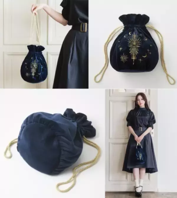 「“魔法にかけられたい”大人女子に贈るアパレルアイテムが登場！ワンピース・セットアップ・ポーチなど」の画像