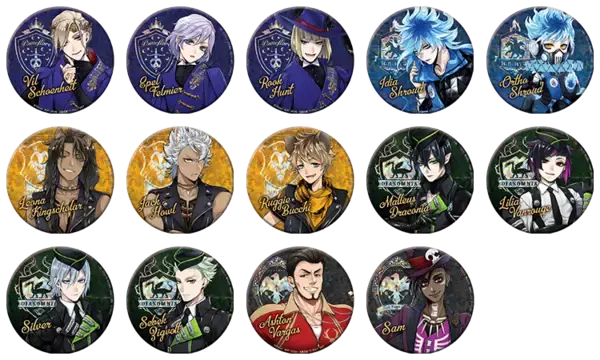 「『ツイステ 』プライズ商品続々登場！人気の「ともぬい」「ネームバッジ」に加え「缶バッジ」の再販も」の画像