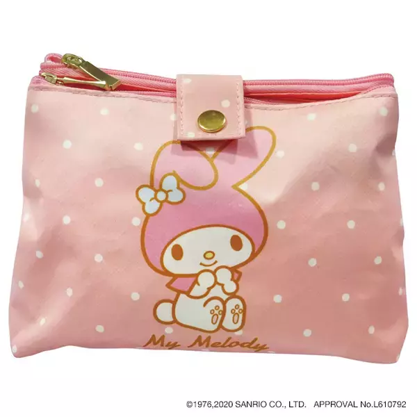 「『サンリオ』ミラー付きポーチ＆ミニウォレットが登場！”サンリオっぽい”デザインが魅力」の画像
