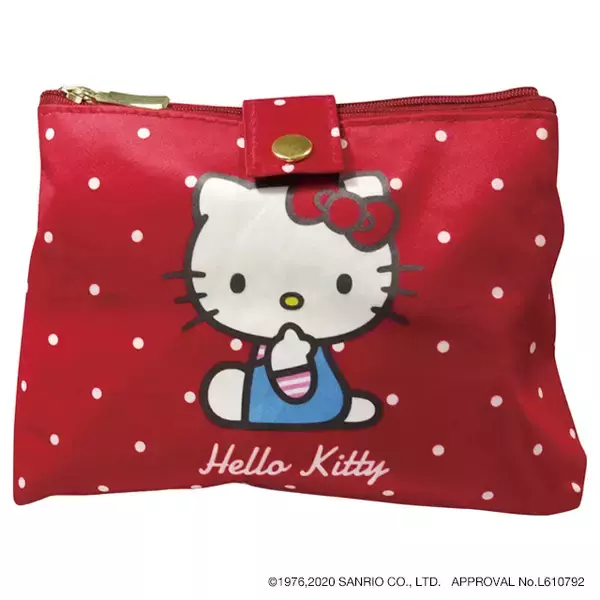 「『サンリオ』ミラー付きポーチ＆ミニウォレットが登場！”サンリオっぽい”デザインが魅力」の画像