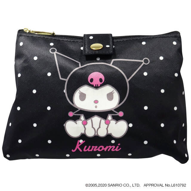 『サンリオ』ミラー付きポーチ＆ミニウォレットが登場！”サンリオっぽい”デザインが魅力