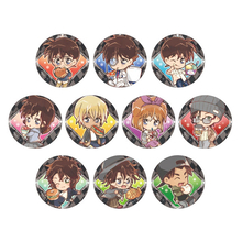 『名探偵コナン』新トレーディング缶バッジが登場！ハンバーガー屋やピザをもぐもぐする姿が超キュート