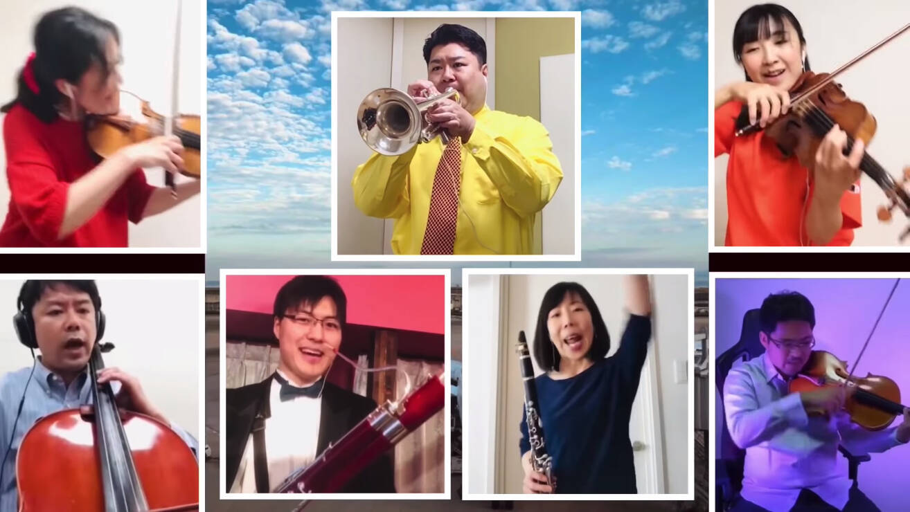 『アイナナ』×オーケストラ「WiSH VOYAGE」のリモート演奏映像が公開！