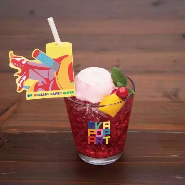 「『エヴァンゲリオン』アメリカンダイナー風コラボカフェ開催決定！ポップアートが彩る色鮮やかなメニューが登場」の画像