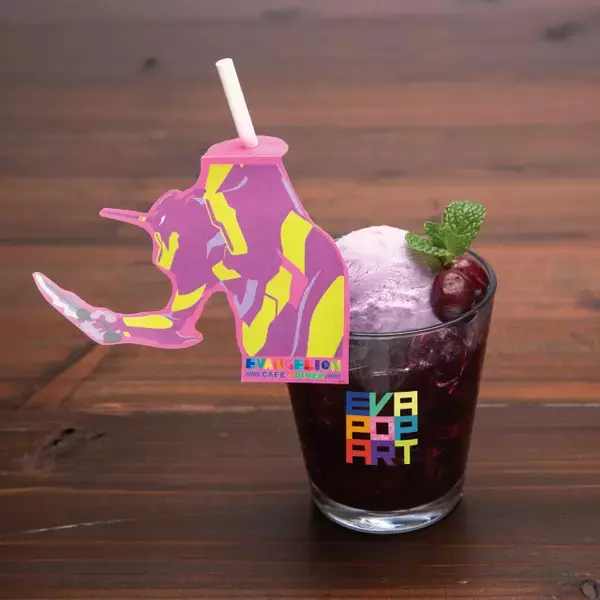 「『エヴァンゲリオン』アメリカンダイナー風コラボカフェ開催決定！ポップアートが彩る色鮮やかなメニューが登場」の画像