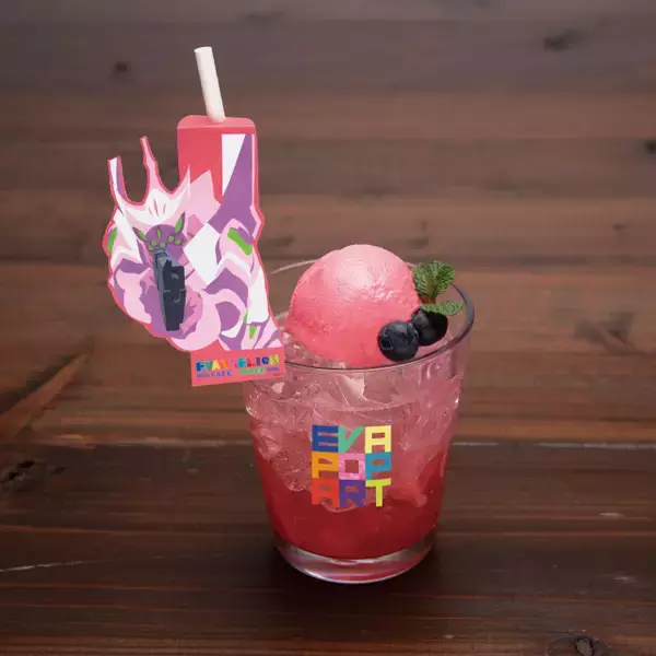 「『エヴァンゲリオン』アメリカンダイナー風コラボカフェ開催決定！ポップアートが彩る色鮮やかなメニューが登場」の画像