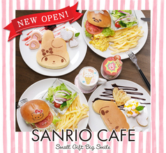 「サンリオ カフェ」池袋店がオープン！キャラモチーフのメニュー&テイクアウト専門のカフェワゴンも