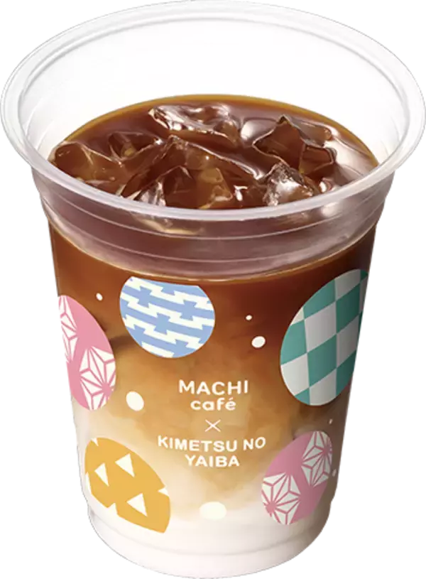 『鬼滅の刃』x「ローソン」マチカフェドリンクよりコラボカップが登場！炭治郎らの羽織り柄がプリントされたデザイン