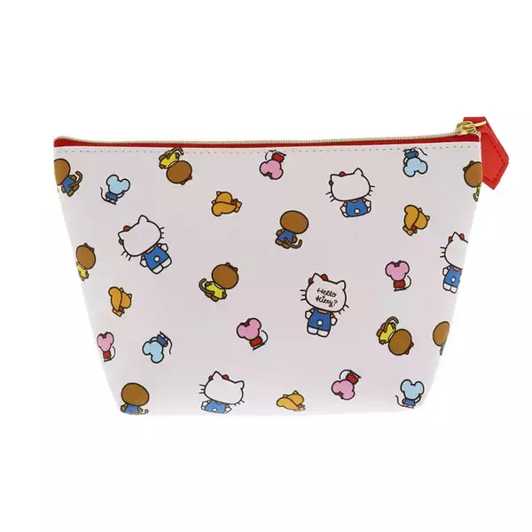 「『サンリオ』シートケースが一緒になった機能性ポーチ「seepo」登場！コスメや小物の持ち運びに便利」の画像