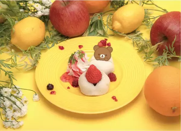 「延期となっていた「リラックマ」コラボカフェの開催日程が決定！テーマは「フルーツでまくまくリラックス♪」」の画像