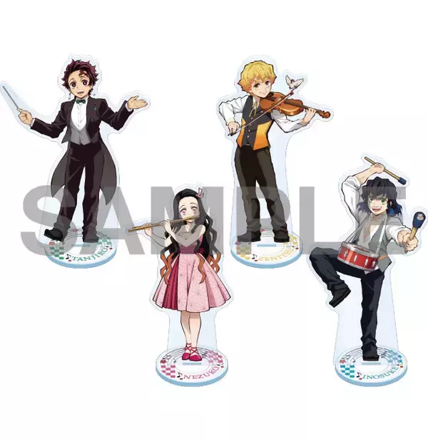 「『鬼滅の刃』x「ドン・キホーテ」楽器を演奏するかまぼこ隊の描き下ろし公開！限定グッズ・フォトスポットなどが登場」の画像