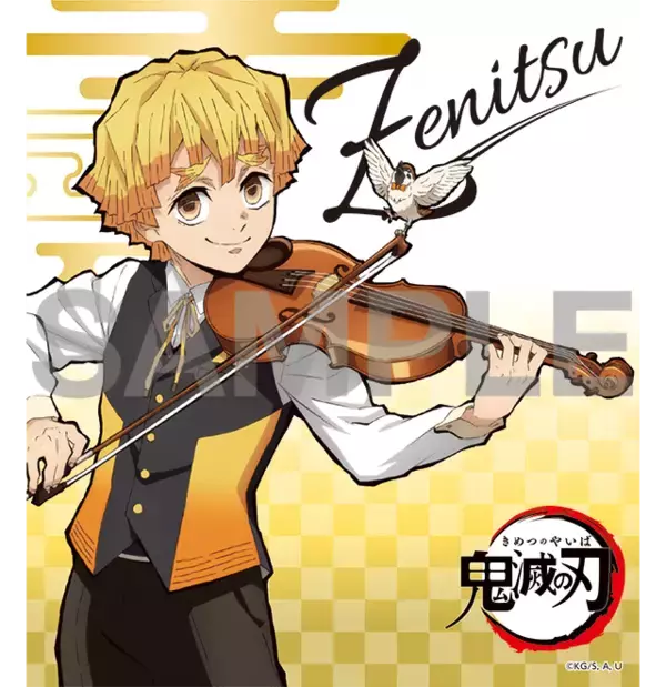 「『鬼滅の刃』x「ドン・キホーテ」楽器を演奏するかまぼこ隊の描き下ろし公開！限定グッズ・フォトスポットなどが登場」の画像