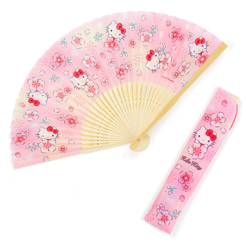 『サンリオ』夏祭りや夕涼みにぴったりなサマーグッズ新登場！和柄ガーゼタオル・扇子・手鏡&根付けセットなど