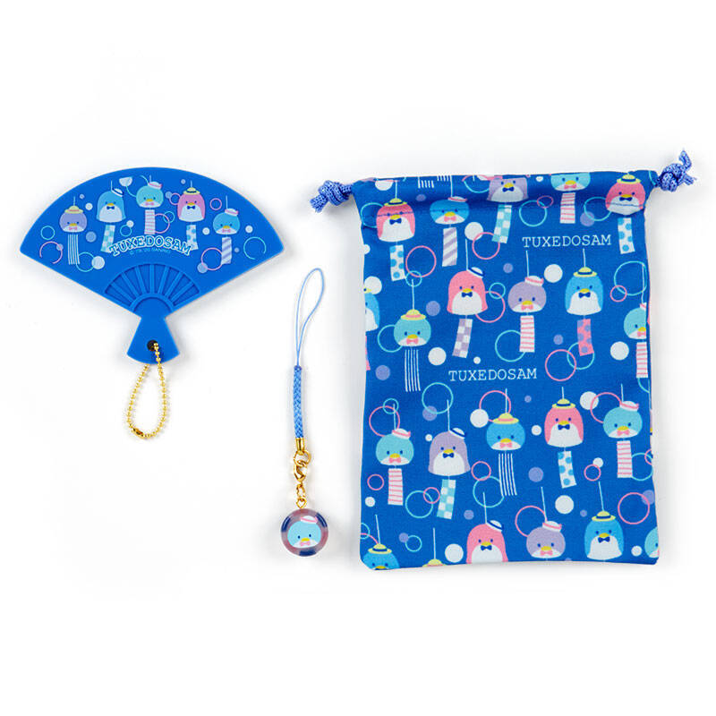 『サンリオ』夏祭りや夕涼みにぴったりなサマーグッズ新登場！和柄ガーゼタオル・扇子・手鏡&根付けセットなど