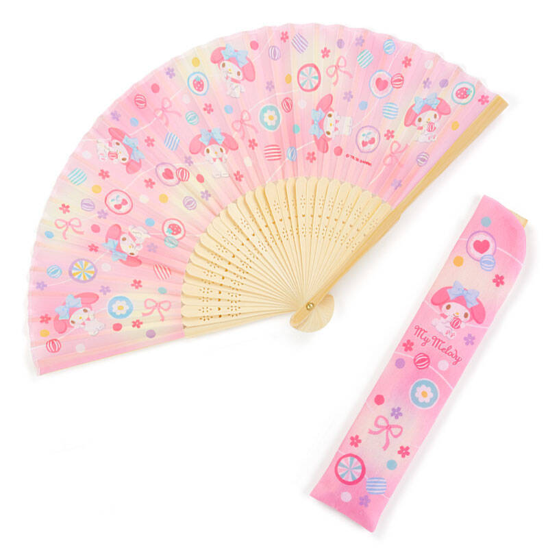 『サンリオ』夏祭りや夕涼みにぴったりなサマーグッズ新登場！和柄ガーゼタオル・扇子・手鏡&根付けセットなど