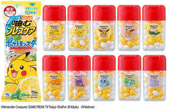 『ポケモン』x「噛むブレスケア」コラボパッケージ全10種が数量限定で販売決定！