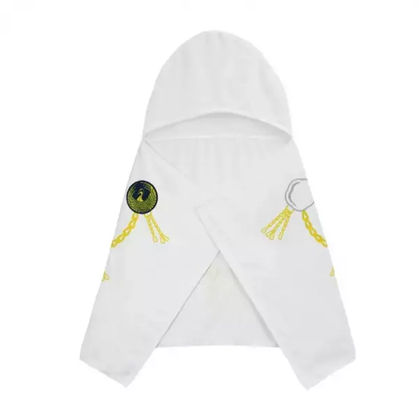 「「刀剣乱舞 みんくじ～タオルの陣 〜」ダブルゲット賞に“鳴狐の相棒”お供の狐フード付きタオルが登場！」の画像