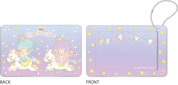 「『サンリオ』リトルツインスターズがデザインされた「Tカード」販売決定！オリジナルグッズ3種も登場」の画像