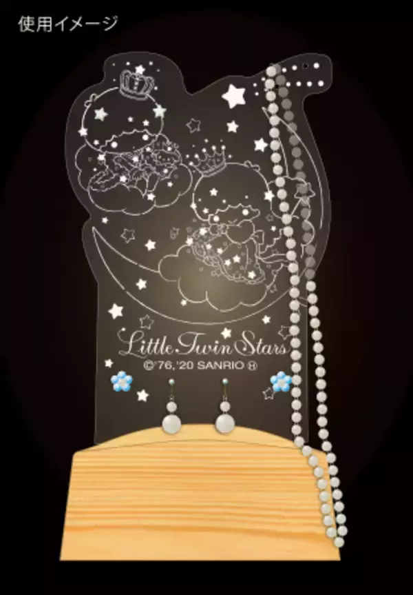 「『サンリオ』リトルツインスターズがデザインされた「Tカード」販売決定！オリジナルグッズ3種も登場」の画像