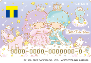 『サンリオ』リトルツインスターズがデザインされた「Tカード」販売決定！オリジナルグッズ3種も登場