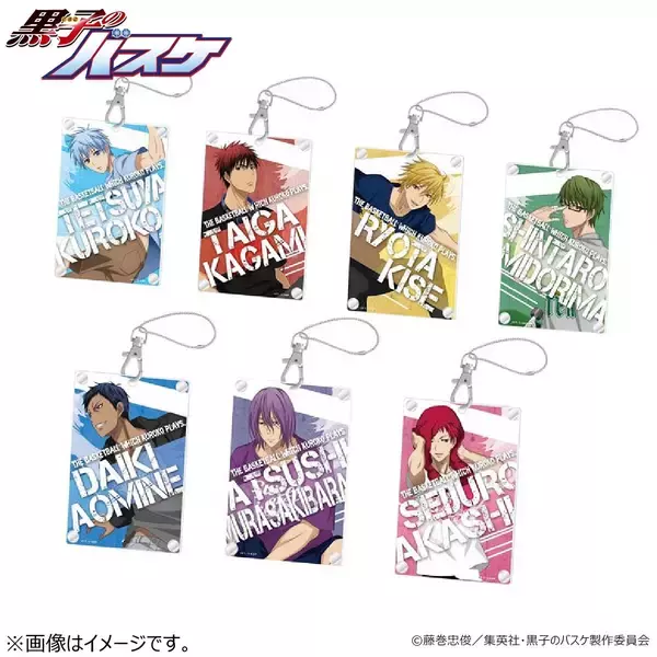 「『黒子のバスケ』描き下ろしイラスト使用「KUROCORZET 第6弾」より新作雑貨アイテム登場」の画像