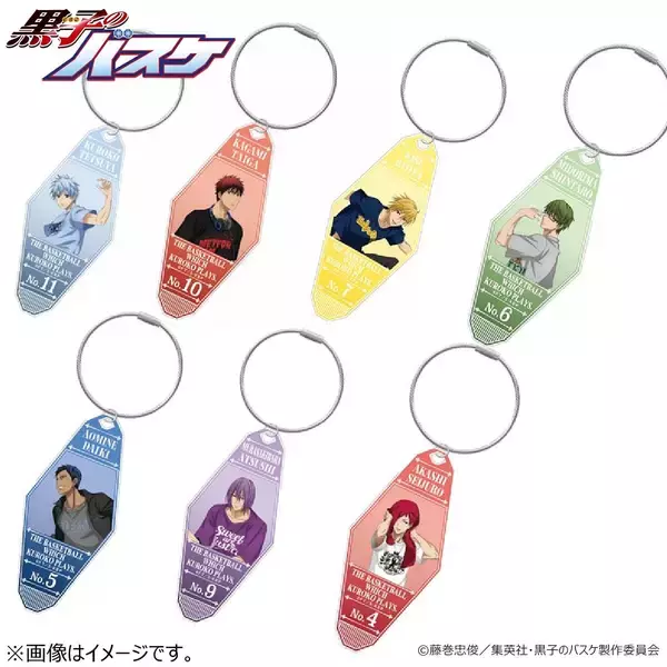 「『黒子のバスケ』描き下ろしイラスト使用「KUROCORZET 第6弾」より新作雑貨アイテム登場」の画像