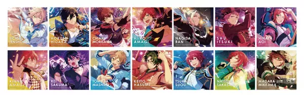 「『あんスタ』x「LOOK」チョコレートがコラボパッケージで登場！各ユニットリーダーのマグネットシートも付属」の画像