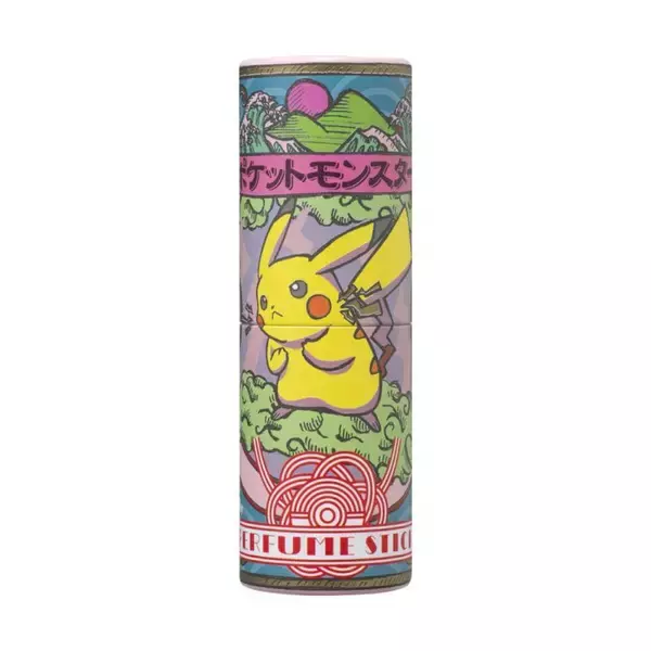 「『ポケモン』スティックタイプ型練り香水が登場！パッケージはピカチュウ・イーブイ・ミュウの全3種」の画像