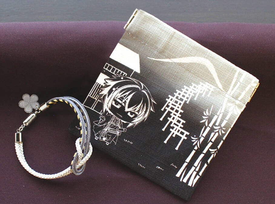 『薄桜鬼』x「舞扇堂」扇子&京くみひもブレスレットが販売決定！