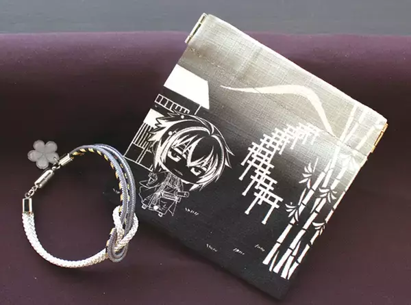 「『薄桜鬼』x「舞扇堂」扇子&京くみひもブレスレットが販売決定！」の画像