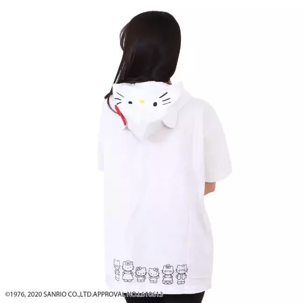 「『サンリオ』キャラになりきれる“フードパーカー”が登場！ハローキティ・マイメロディ・シナモロールなど全11種」の画像
