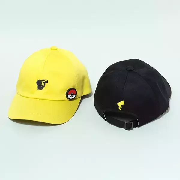「『ポケモン』ピカチュウの顔を再現したハットが登場！帽子ブランド「CA4LA」コラボアイテムが可愛すぎる」の画像