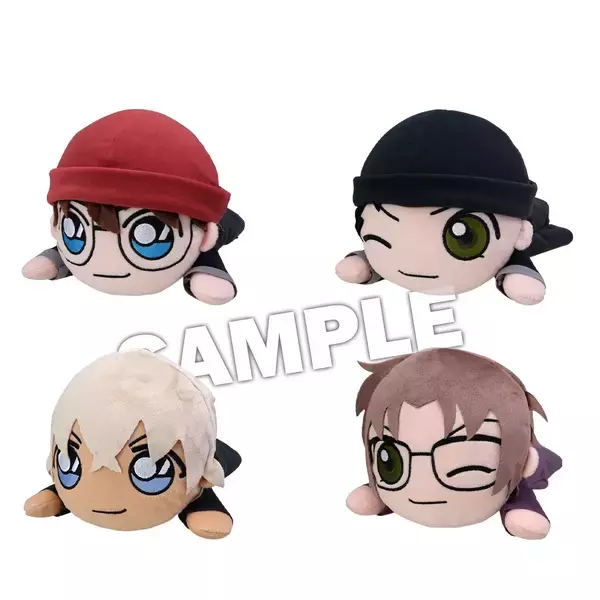 「『名探偵コナン』沖矢昴&赤井秀一の特大寝そべりぬいが当たる！セガ ラッキーくじオンライン2種販売」の画像