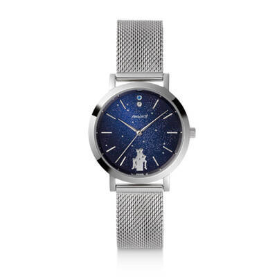 『エヴァ』シンジ&カヲルのシルエットが素敵な腕時計販売決定！12時の位置には2人をイメージしたカラーストーン