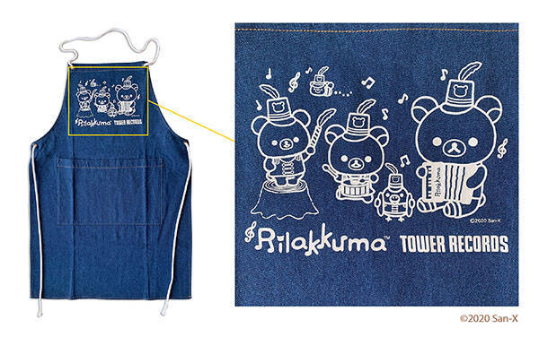 『リラックマ』x「タワレコ」はちみつの森の音楽会がテーマのコラボ開催！コラボカフェ、グッズ、コンピCDが登場