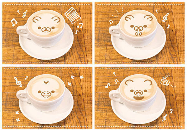 『リラックマ』x「タワレコ」はちみつの森の音楽会がテーマのコラボ開催！コラボカフェ、グッズ、コンピCDが登場