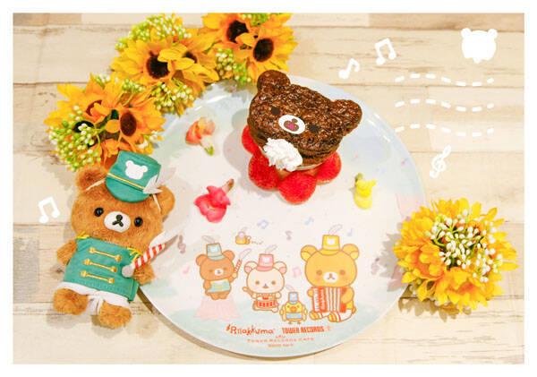 『リラックマ』x「タワレコ」はちみつの森の音楽会がテーマのコラボ開催！コラボカフェ、グッズ、コンピCDが登場