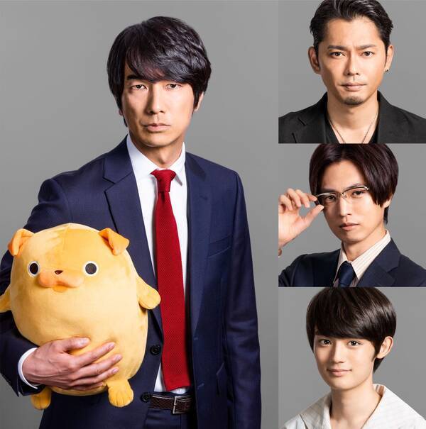 実写ドラマ おじさんはカワイイものがお好き キャストビジュアル解禁 パグ太郎と2ショットでもイケオジ炸裂 年7月16日 エキサイトニュース