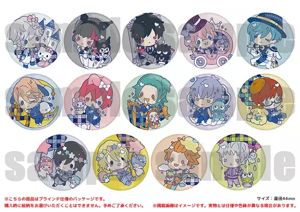 「『Bプロ』x「サンリオ」コラボイラストを使用したグッズを販売！期間限定ショップ開催決定&事後通販も実施」の画像