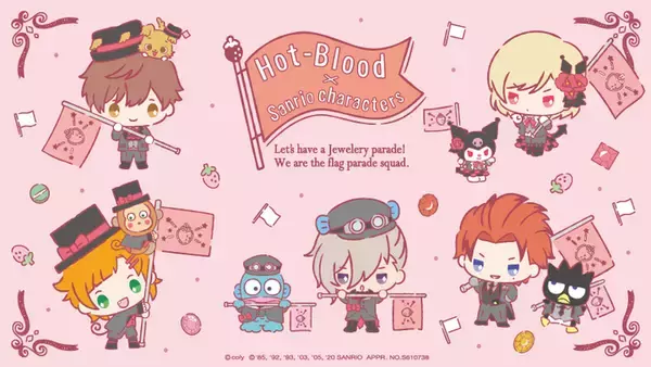 「『オンエア！』2周年記念ストア＆「サンリオ」コラボ開催決定！Prid’sら3ユニットのコラボイラストも公開」の画像