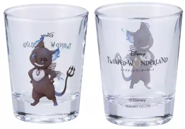 「『ツイステ』寮長＆各寮モチーフのロング＆ミニグラスが登場！入れるドリンクによって色々な雰囲気が楽しめそう」の画像