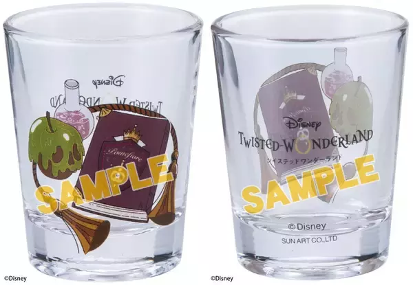 「『ツイステ』寮長＆各寮モチーフのロング＆ミニグラスが登場！入れるドリンクによって色々な雰囲気が楽しめそう」の画像