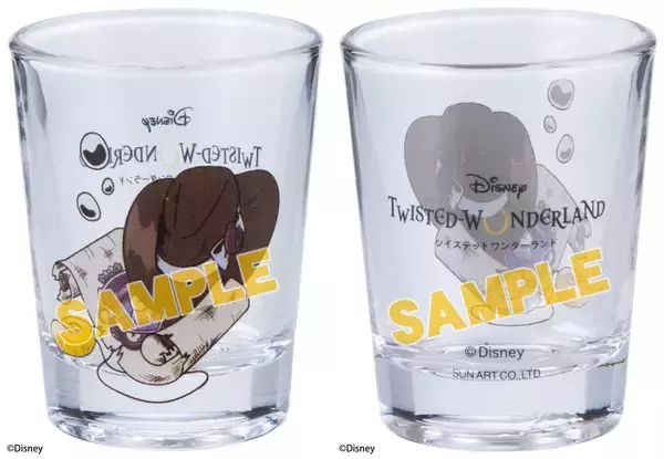 「『ツイステ』寮長＆各寮モチーフのロング＆ミニグラスが登場！入れるドリンクによって色々な雰囲気が楽しめそう」の画像