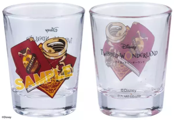 「『ツイステ』寮長＆各寮モチーフのロング＆ミニグラスが登場！入れるドリンクによって色々な雰囲気が楽しめそう」の画像