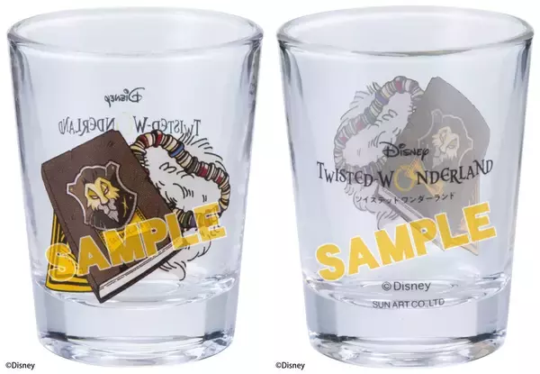 「『ツイステ』寮長＆各寮モチーフのロング＆ミニグラスが登場！入れるドリンクによって色々な雰囲気が楽しめそう」の画像