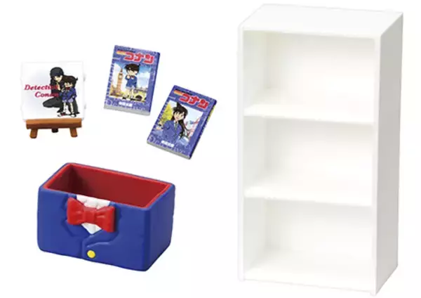 「『名探偵コナン』ぷちサンプル「大好き！コナンROOM」登場！付属のジオラマでこだわりたっぷりのお部屋を再現しよう」の画像