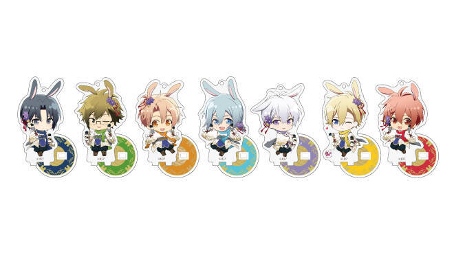 『アイナナ』お月見がテーマのコラボカフェ開催！うさ耳&和装がキュートな描き下ろしとメニューの詳細公開