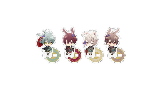 『アイナナ』お月見がテーマのコラボカフェ開催！うさ耳&和装がキュートな描き下ろしとメニューの詳細公開