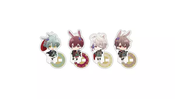 「『アイナナ』お月見がテーマのコラボカフェ開催！うさ耳&和装がキュートな描き下ろしとメニューの詳細公開」の画像